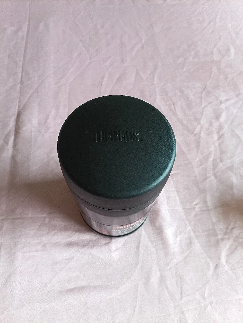 THERMOS Vacuum Insulated Stainless Steel Double Wall Food Jar with Spoon 16oz